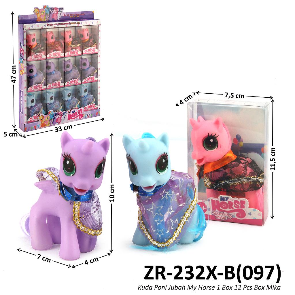 Kuda Poni Jubah My Horse 1 Box 12 Pcs Box Mika @432