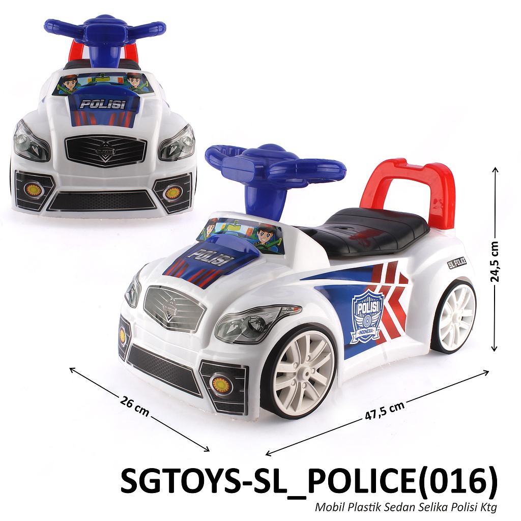Tunggangan Mobil Sedan Polisi 47,5 Cm Ktg Opp @12