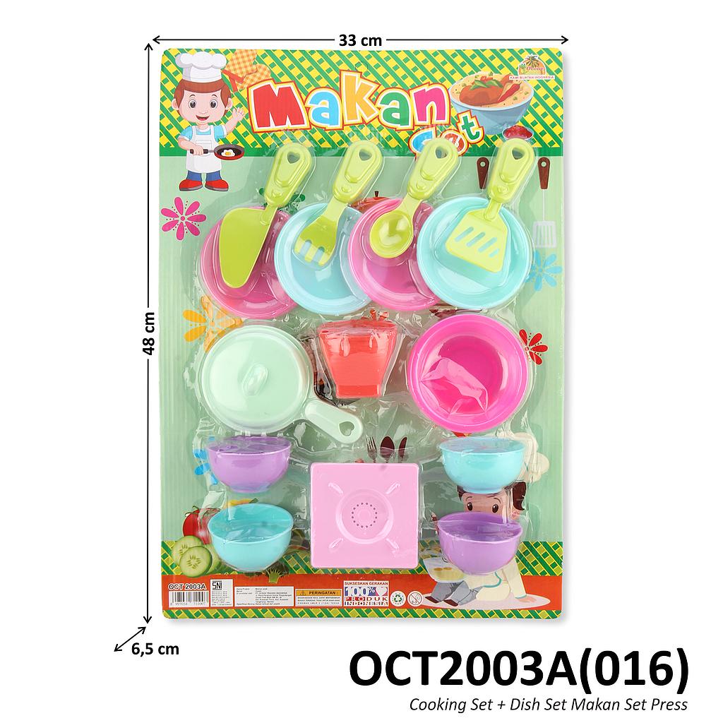 Cooking Set Press + Acc Tableware Makan Set Press @42