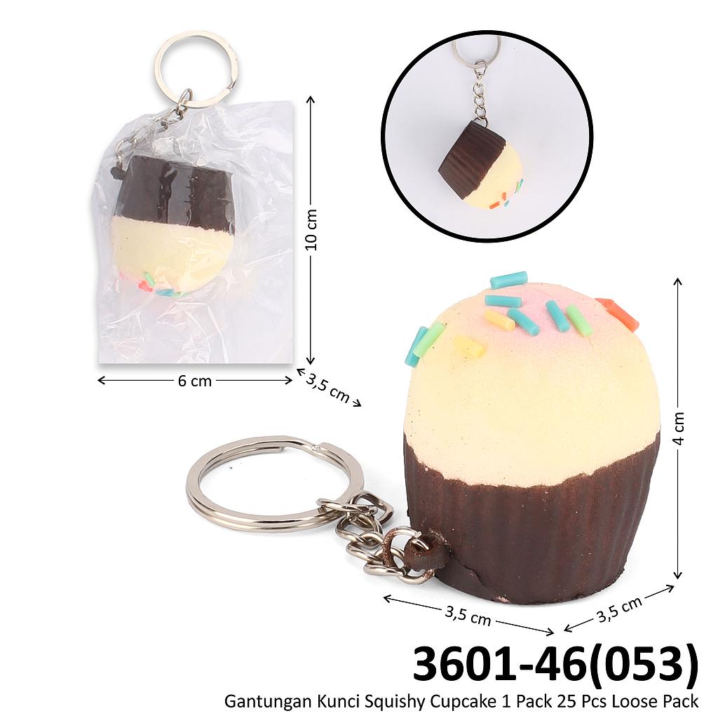 Gantungan Kunci Squishy Cupcake 1 Pack 25 Pcs Loose Pack @1200