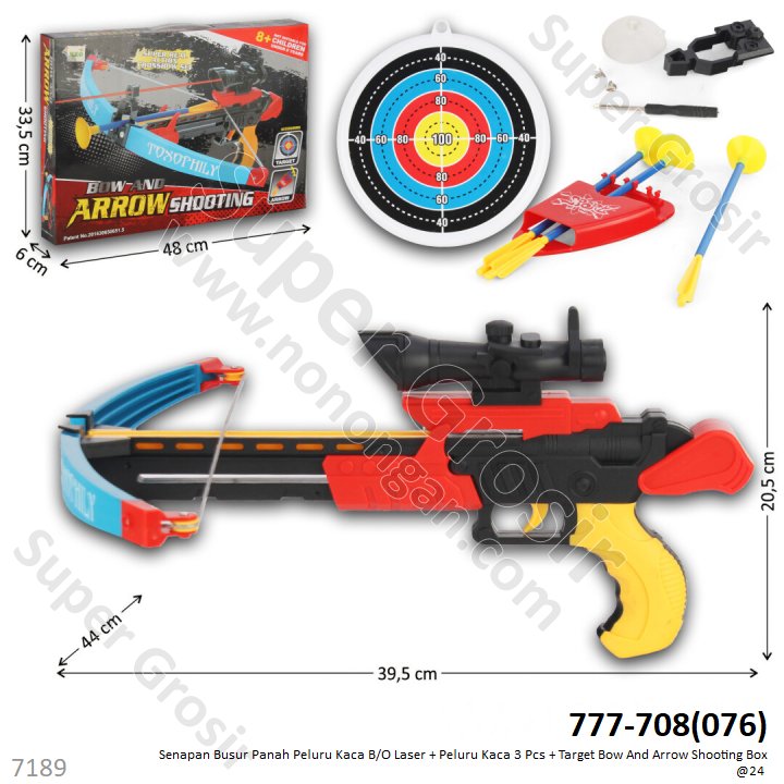Busur Panah Crossbow Kaca Bow And Arrow Shooting Box @24