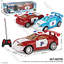 R/C Mobil Robocar Poli 1:32 Lampu Police 27 MHz 4 Channel Box Window @96