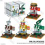 Mini Block Gerobak Makanan Dr. Star Mini Blocks 4 Model 1 Ikat 4 Pcs Box @288