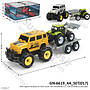 Monster Truck Jeep Trailer F/C Muat Traktor Sawah F/W Vehicle 1 Set 2 Pcs 1 Inner 60 Pcs Box Window @120
