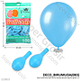 Balon Karet Polos Doff 100 Pcs Decotex Balloons Ktg PVC @100