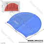 Topi Renang Feeldoo Silicone Swim Cap 00204 Ziplock Pouch @400