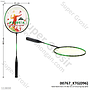 Raket Badminton 2 Pcs Besi 60 cm Fuhua Ktg Opp @50