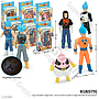 Figure Karakter Dragon Ball B/O Proyektor Dragon Ball 1 Ikat 6 Pcs Box Window @216