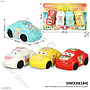 Mobil VW Kodok 4 Pcs P/B 10 cm Summer Sunshine Press @84