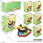 Mini Block Gourmet Food Forange Pocket Block A473 1 Set 6 Pcs Box @96