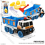 Truk Dump Tronton F/W + Cetakan Pasir Truck 1 Inner 12 Pcs Ktg PVC @24