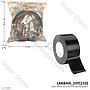 Lakban Hitam 2 Inch 10 Yard Orlee Tape Ktg Opp @72