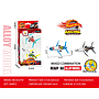 Diecast Pesawat 9,5 cm 2 Pcs P/B Xuanlei XL675 Box Window @360